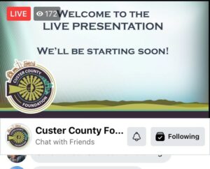 Facebook Live Screen Facebook Live Screen